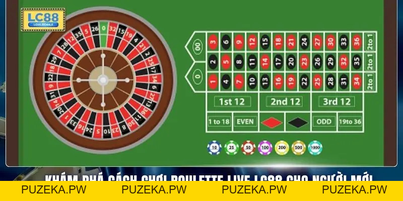 Cách Chơi Roulette Live LC88 Cho Người Mới Cực Đơn Giản - PUZEKA